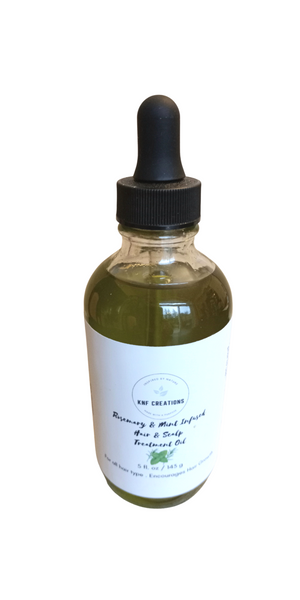 Rosemary & Mint Infused Hair & Scalp  Treatment Oil