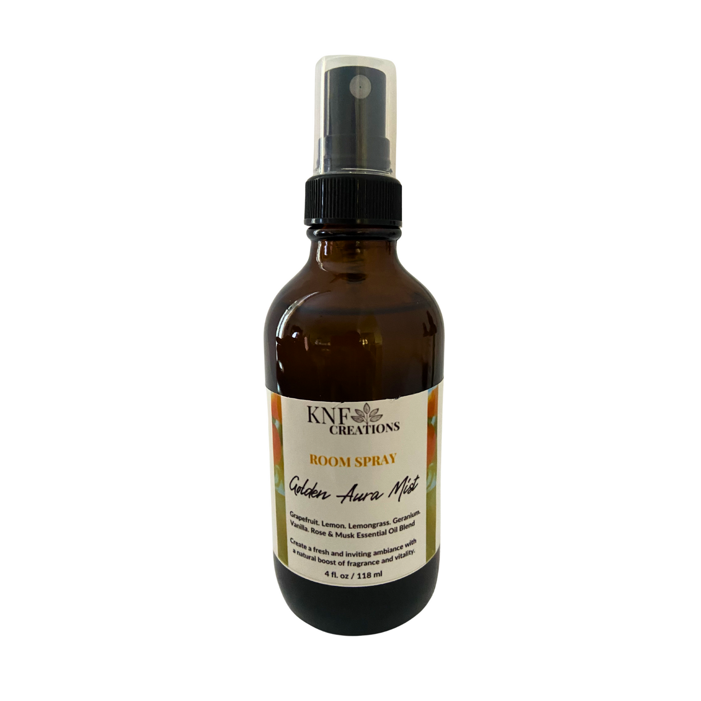 Golden Aura Room Spray – Uplift Your Space Naturally
