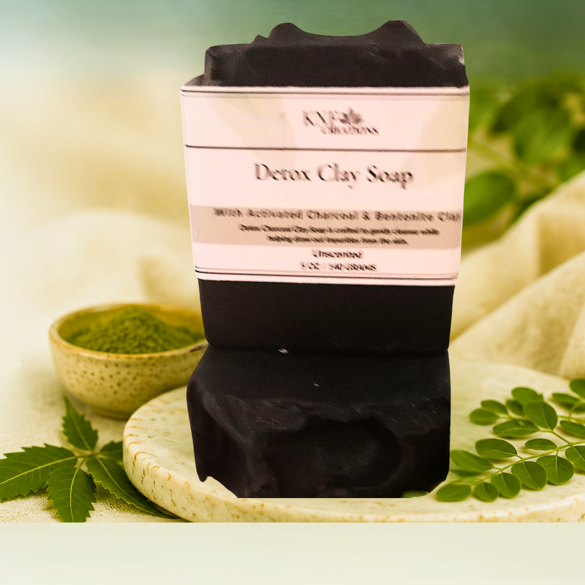 Detox Charcoal Clay Soap