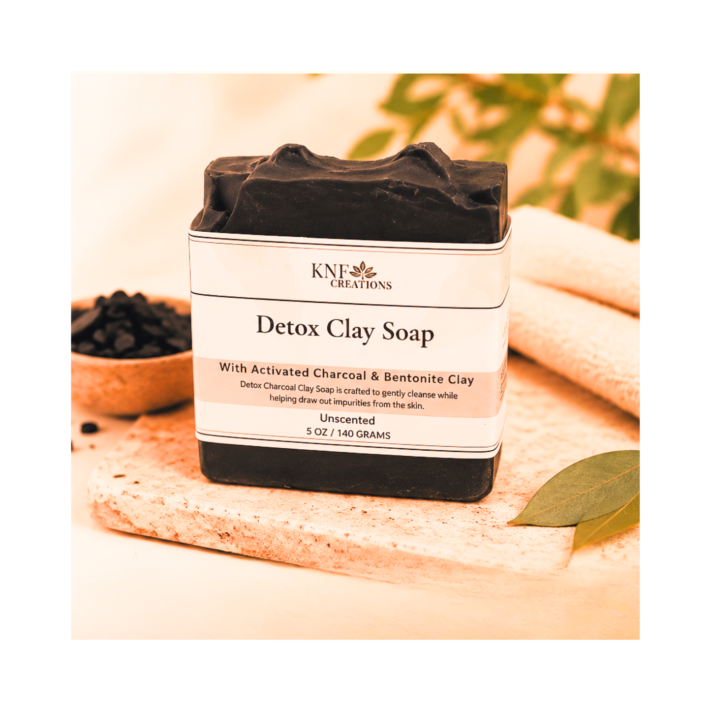 Detox Charcoal Clay Soap