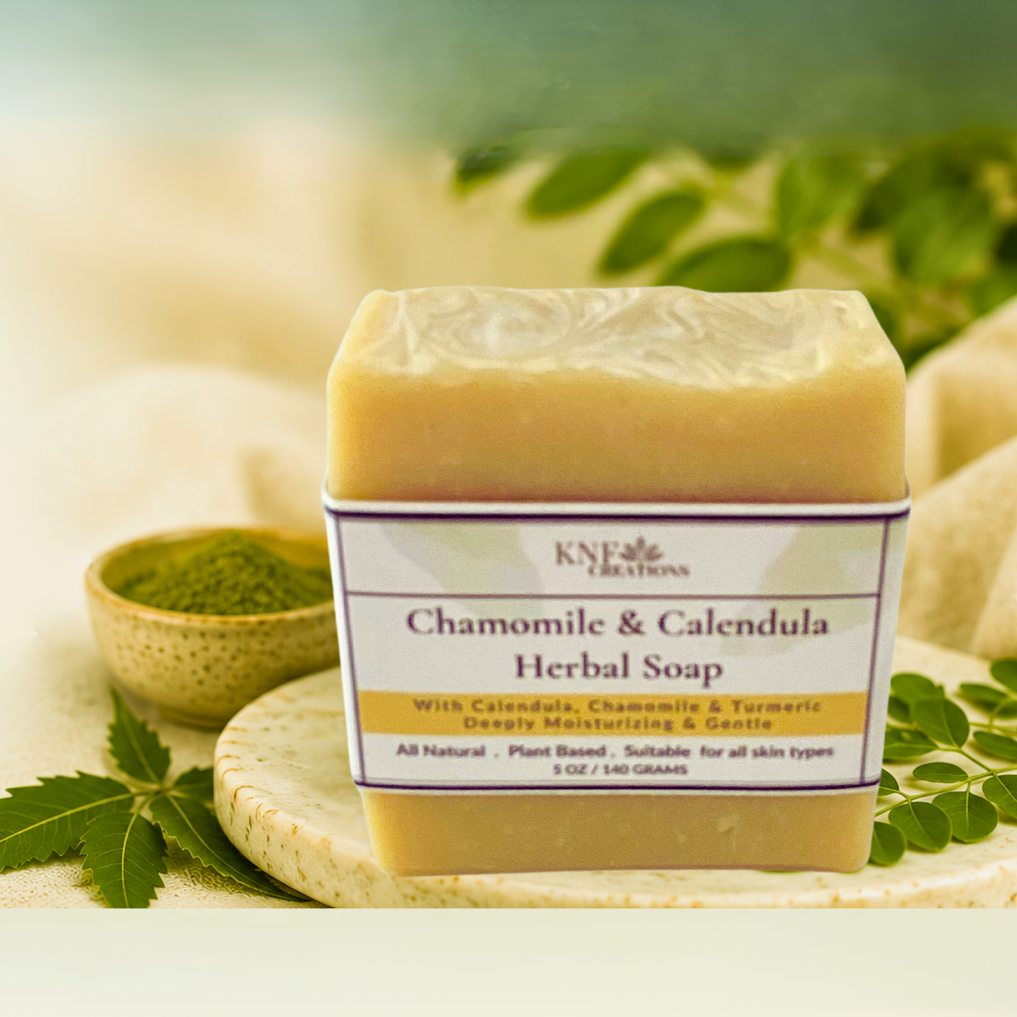 Chamomile & Calendula Herbal Soap