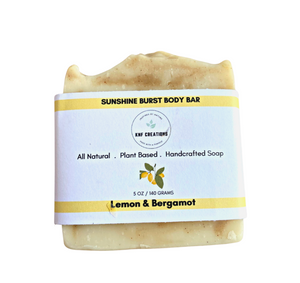 Sunshine Burst Body Bar with Lemon & Bergamot Essential Oils