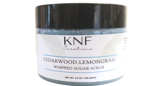 Emulsified Cedarwood & Lemongrass Sugar Scrub