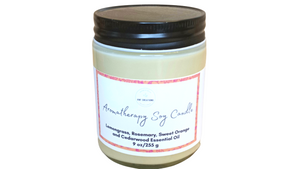 Aromatherapy 9 oz Candles With Lemongrass & Sweet Orange
