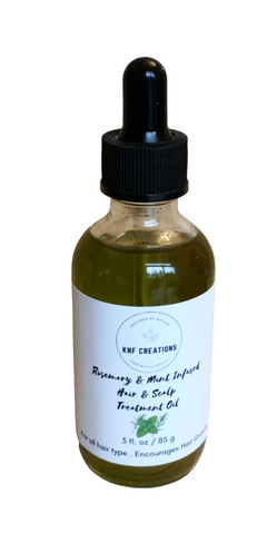 Rosemary & Mint Infused Hair & Scalp  Treatment Oil