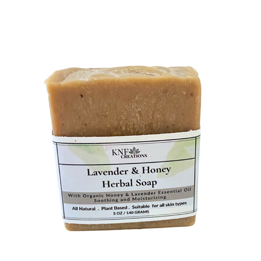 Lavender & Honey Herbal Soap