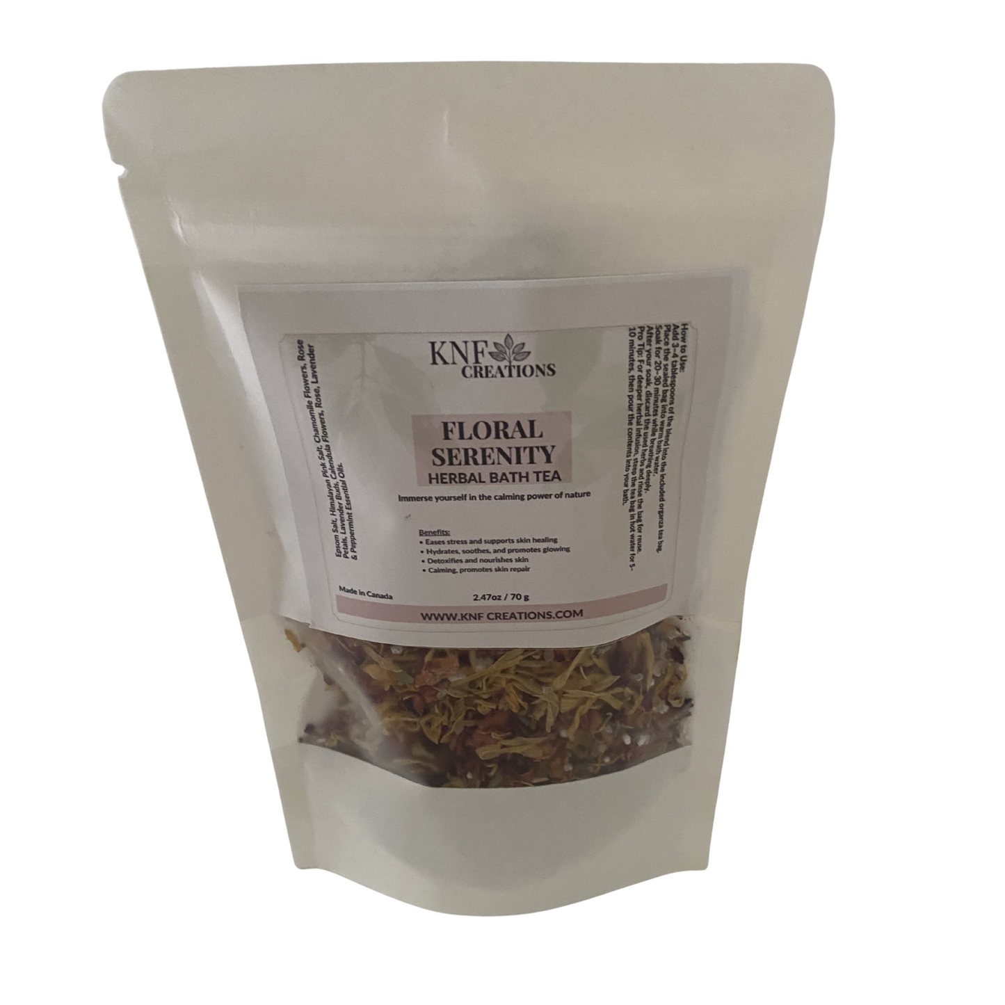 Floral Serenity Herbal Bath Tea