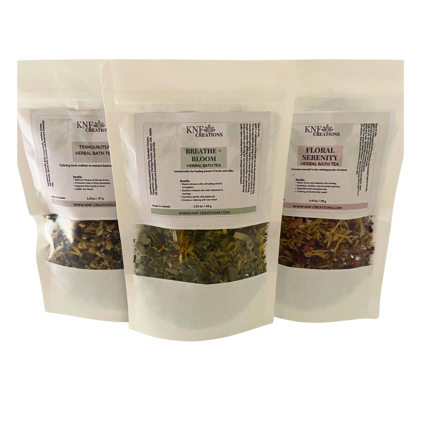 Floral Serenity Herbal Bath Tea