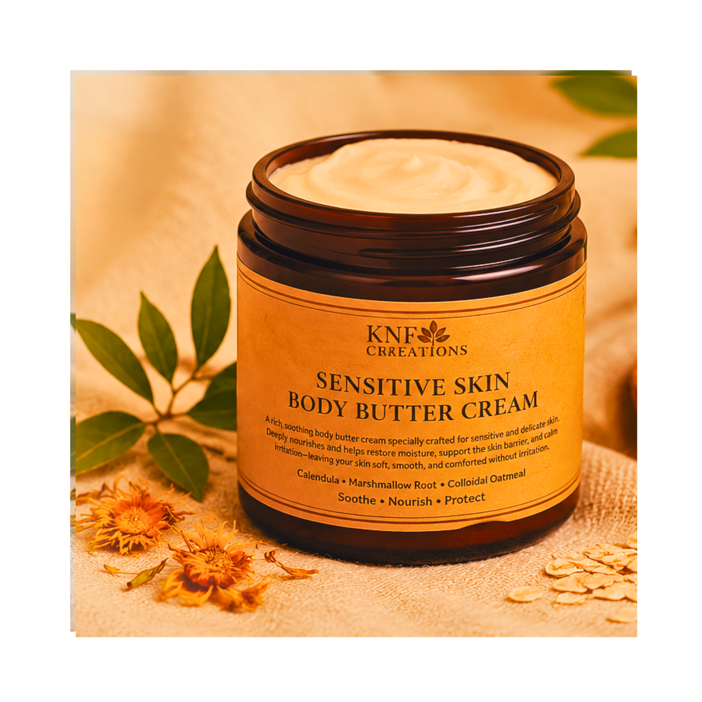 Sensitive Skin Body Butter Cream
