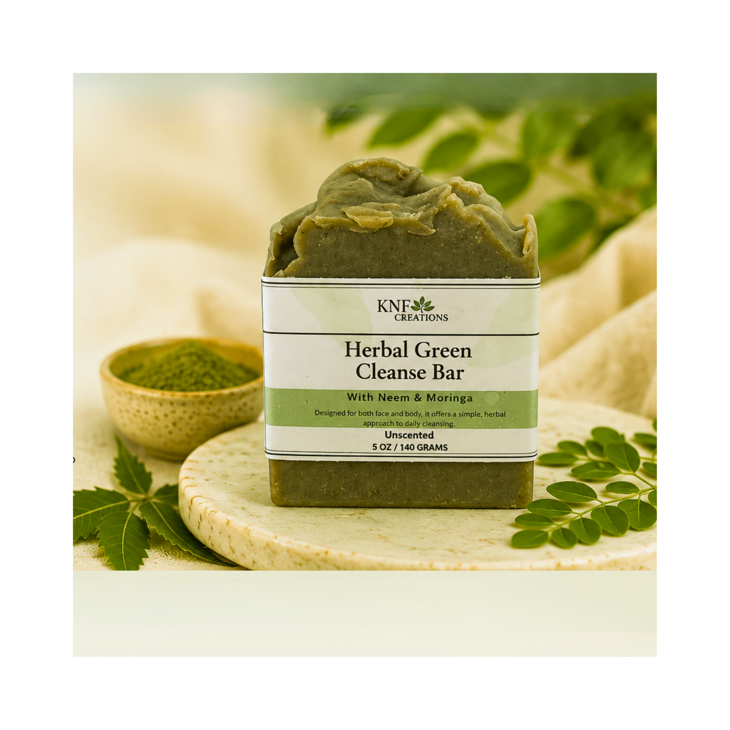 Herbal Green Cleanse Bar