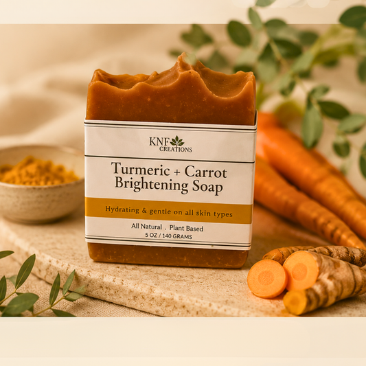 Turmeric Carrot Brightening Soap