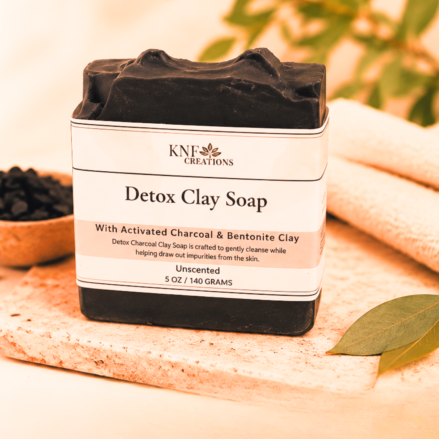 Detox Charcoal Clay Soap