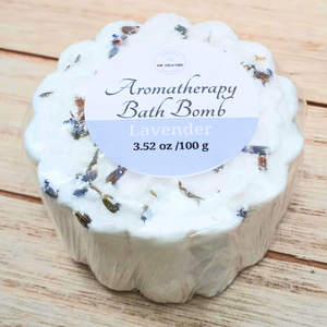 Lavender Aromatherapy Bath Bomb