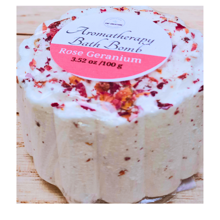 Rose Aromatherapy Bath Bomb