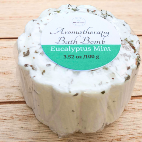 Eucalyptus Aromatherapy Mint Bath Bomb