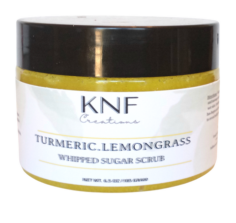 Emulsified Turmeric Sugar Scrub