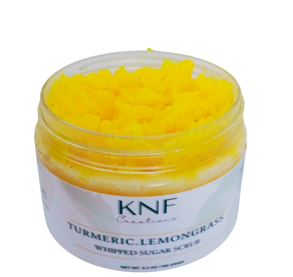 Emulsified Turmeric Sugar Scrub