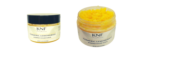 Emulsified Turmeric Sugar Scrub