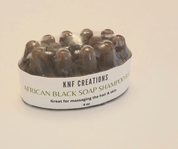 African Black Soap Clarifying Shampoo Bar